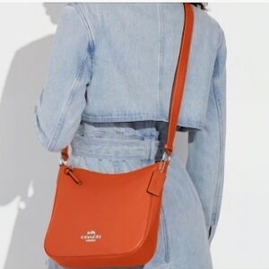 Coach Orange Crossbody Bag